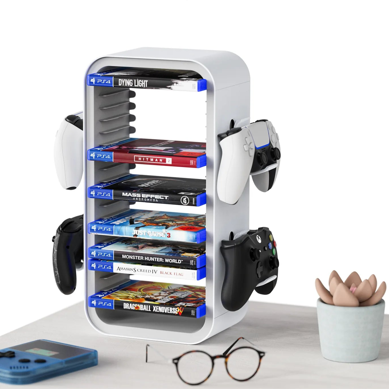 GameVault Pro- Ultimate Gaming Storage Tower